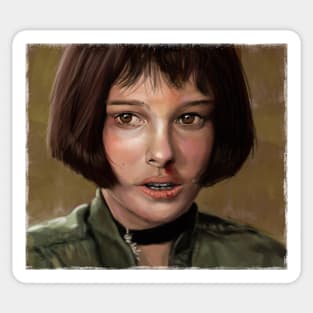 Mathilda from "Leon the professional" Sticker